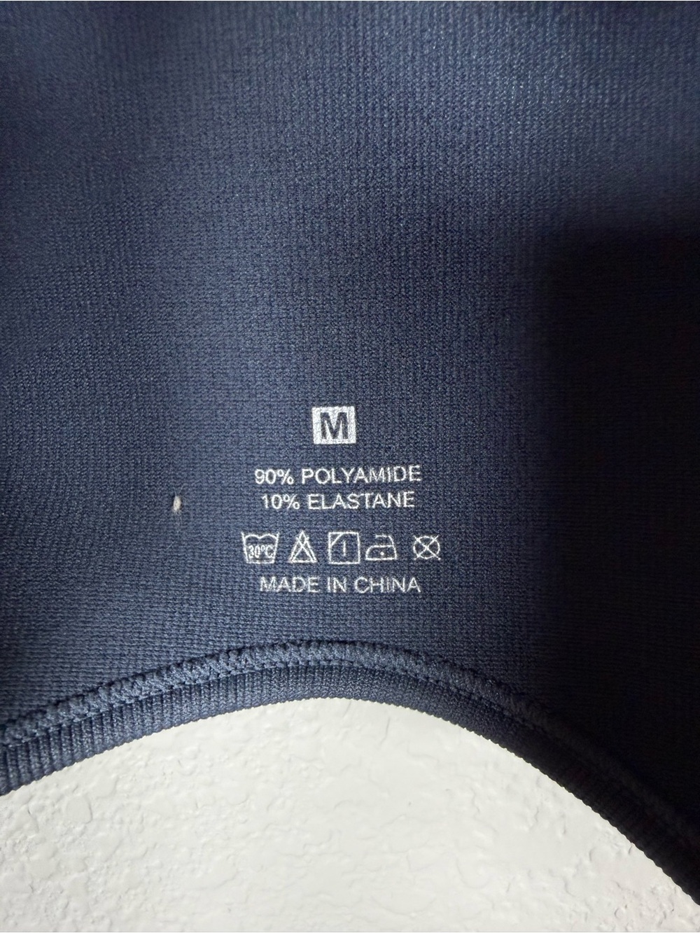 GYM Women's Dark Grey Crop Tank Top - Picture 3 of 6